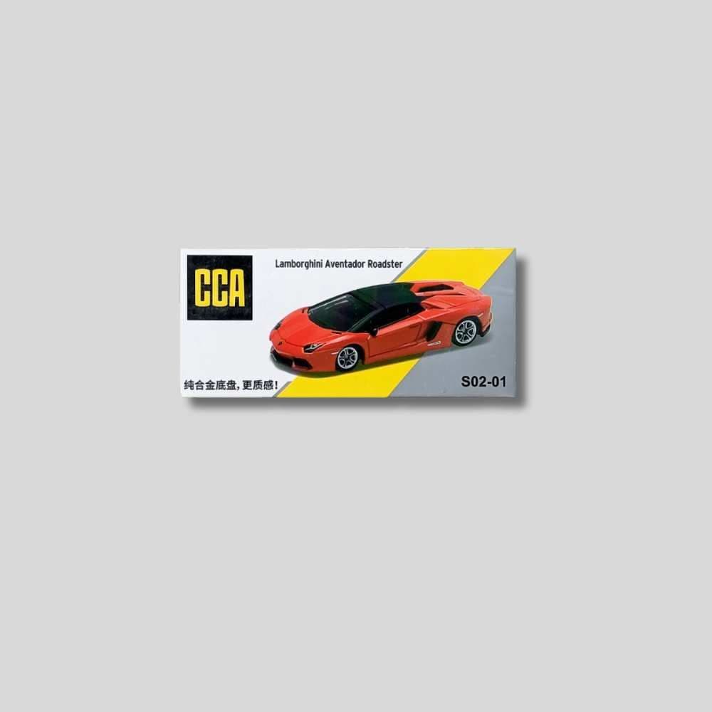 CCA Lamborghini Aventador Roadster – Orange  (Scale 1:64) India