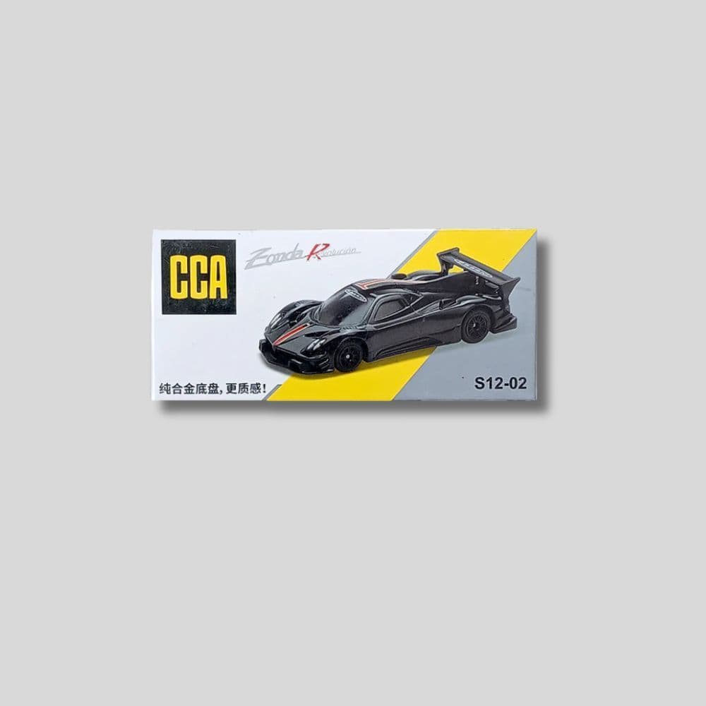 CCA Zonda R – Black | 1:64 Scale Die-Cast Supercar India