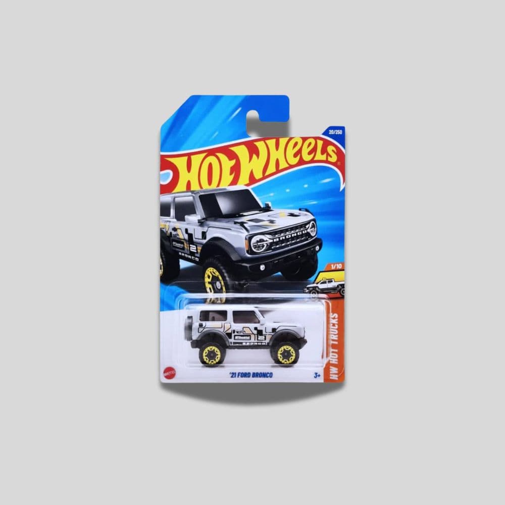 Hot Wheels 21 Ford Bronco HW Hot Trucks Ages 3 and Up