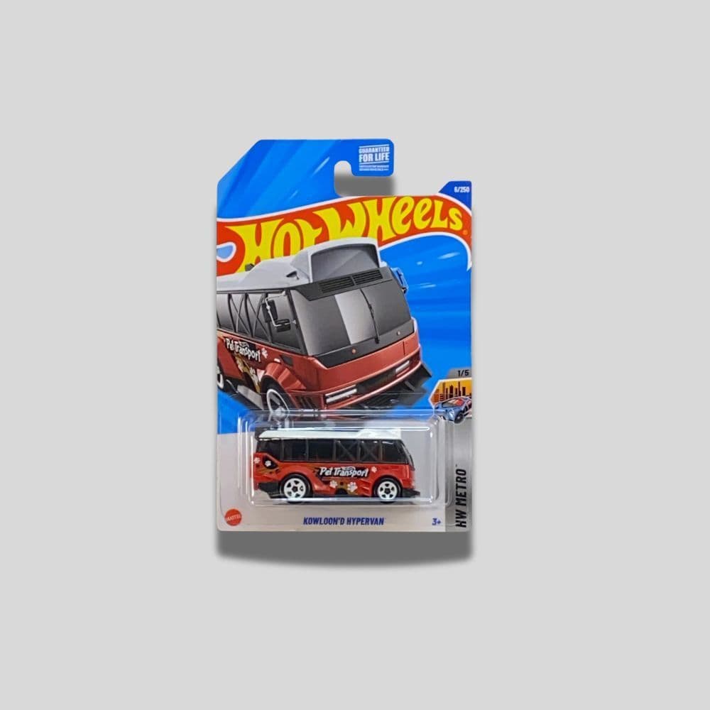 Hot Wheels 1:64 Scale – Kowloon’D Hypervan Exclusive Collection | Custom Futuristic Van
