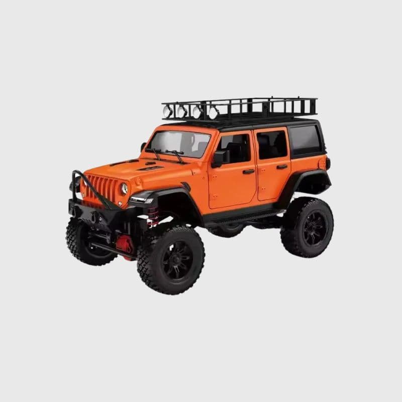 MNRC MN128 1/12 RC Crawler Jeep (Orange) – 4WD Off-Road Rock Crawler in India