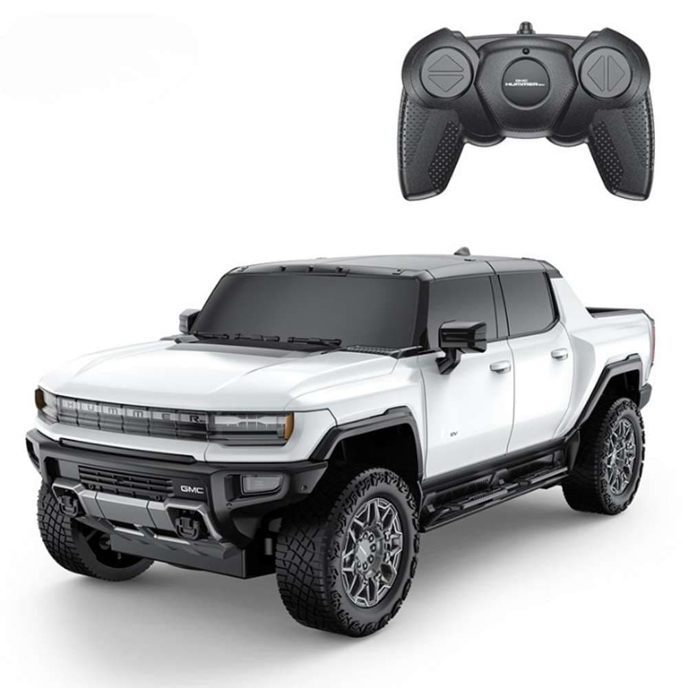 RASTAR 1:26 Scale GMC Hummer EV Remote Control Car India (White)