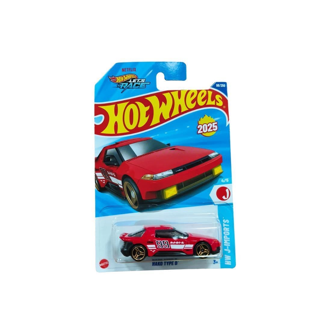Hot Wheels Hako Type D – 2025 HW J-Imports | K Case Release – Japanese Tuner Car Tribute – Real Riders