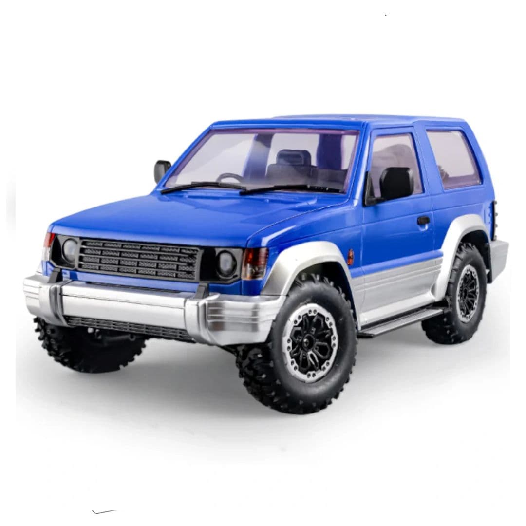LDRC LD1297 – 1/14 Scale Pajero-Style RC Rock Crawler (White & Blue)