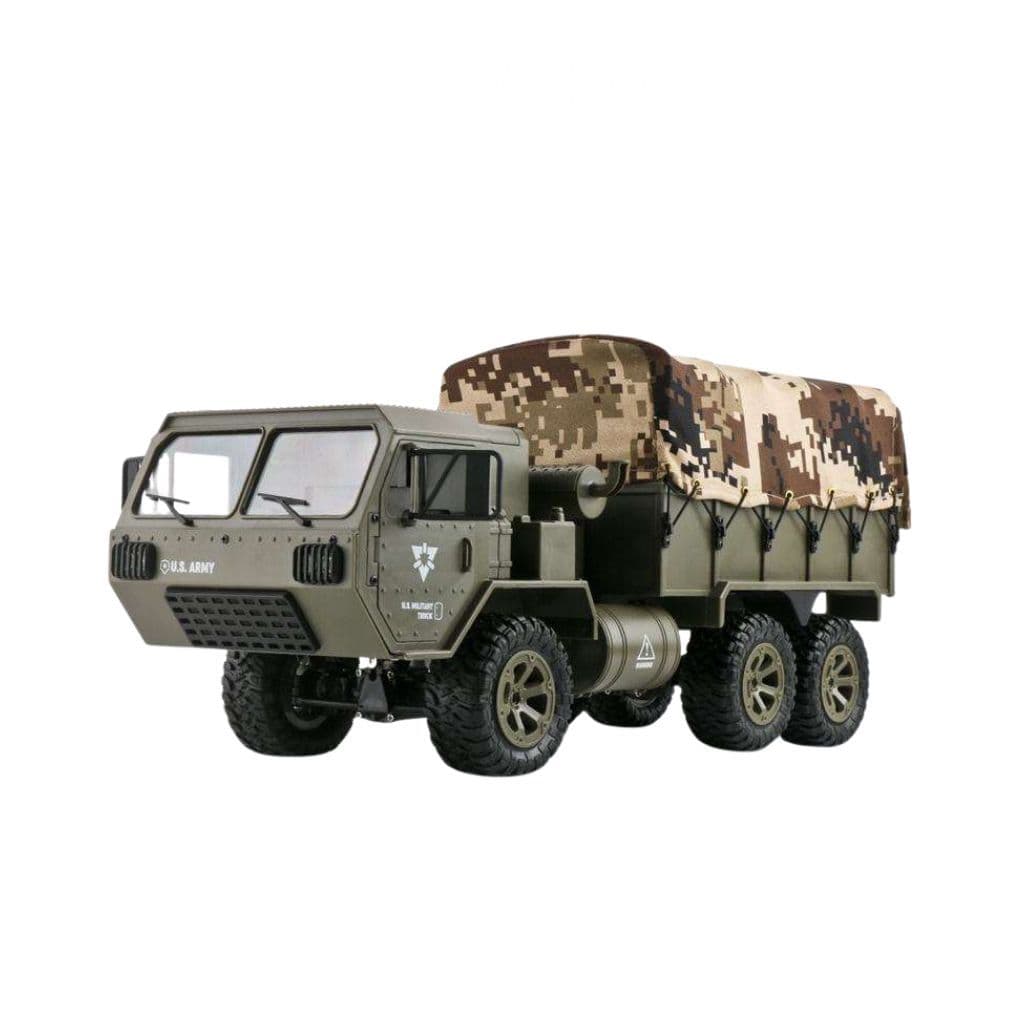 Fayee FY004A 1/16 6WD Army Military RC Truck – RTR Proportional Remote Control