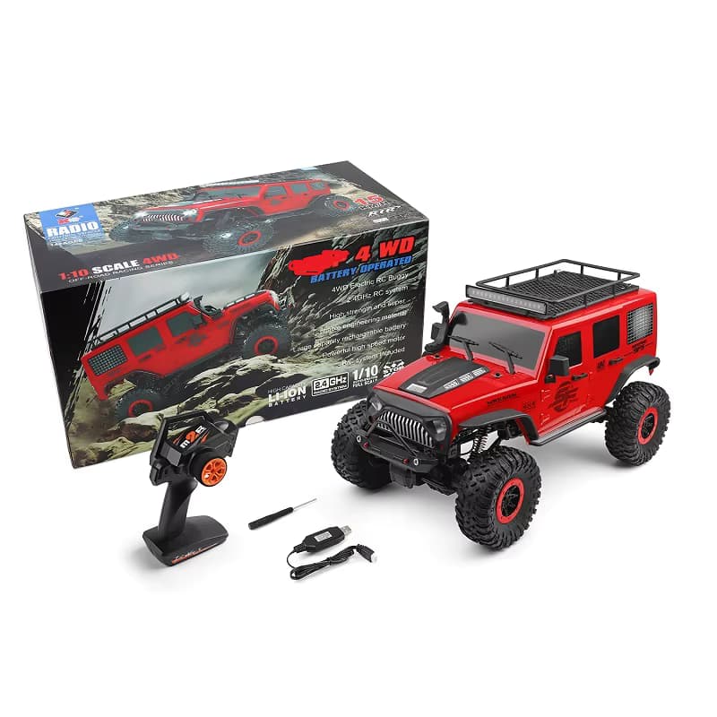 WLToys 104311 1:10 Wrangler Electric 4WD Off-Road RC Climbing Car – India Edition