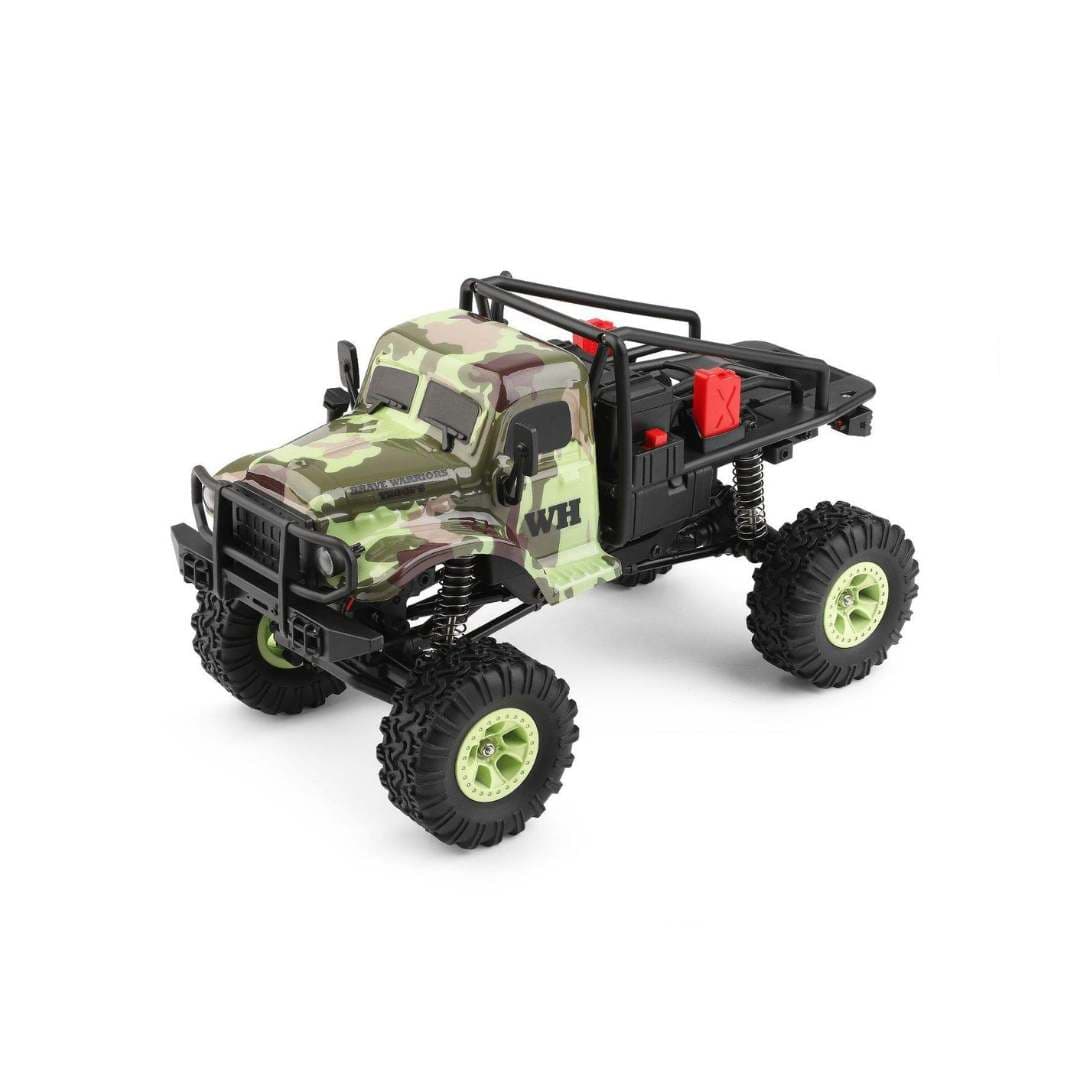 WLtoys 184021 1/18 Scale 4WD RC Crawler – Dual Speed, LED Lights, All-Terrain Off-Road Truck | India