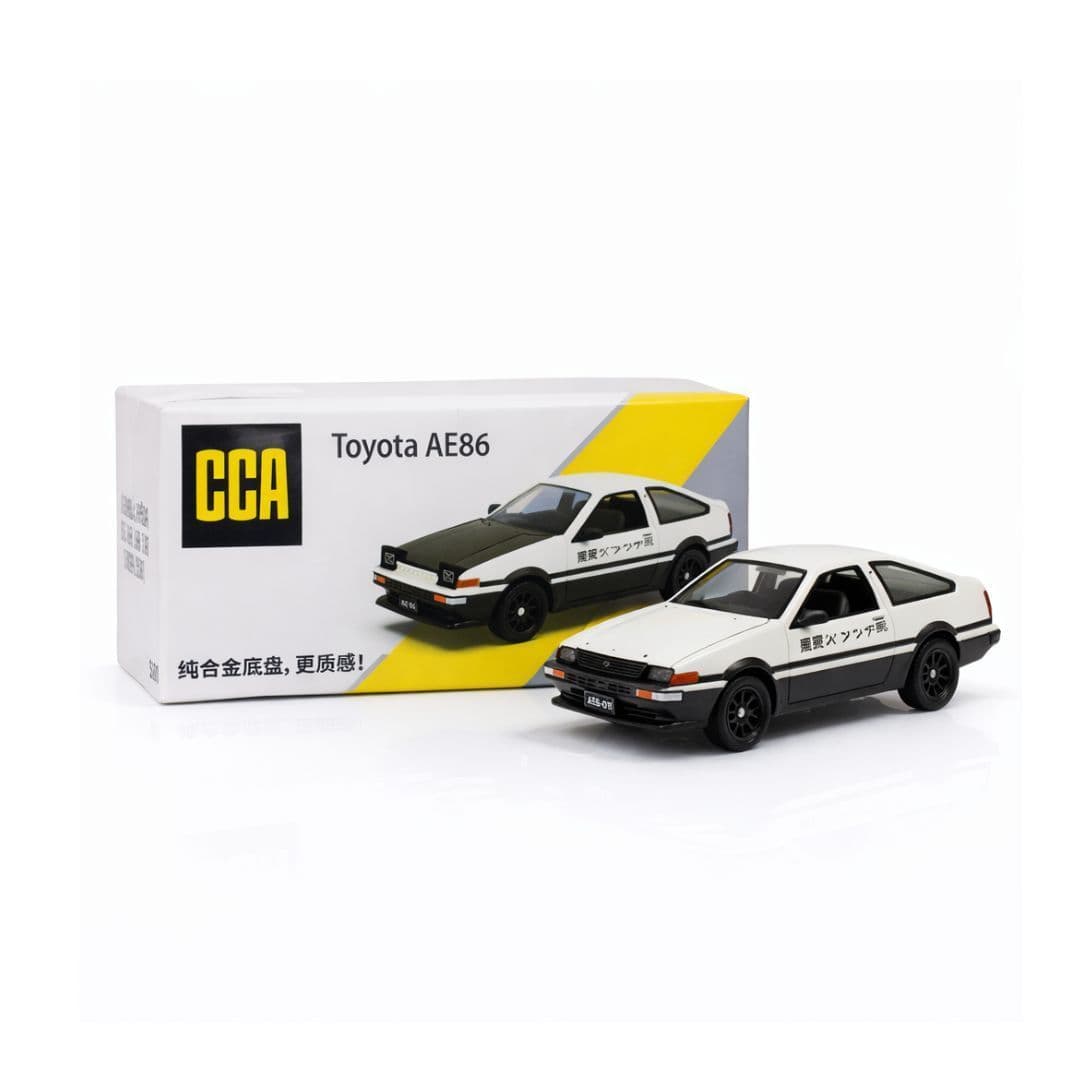 CCA Toyota AE86 S18-01 – White | 1:64 Scale Premium Die-Cast Model Car (India)
