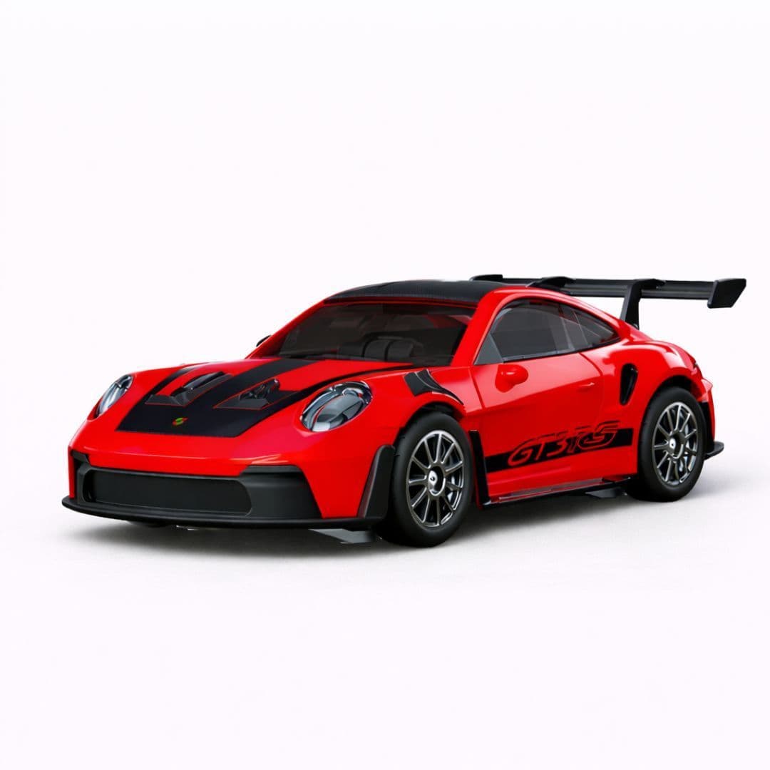 Hstar 1:43 Porsche-Style RC Drift Car 4WD with Gyro & LED – Red (2.4GHz)