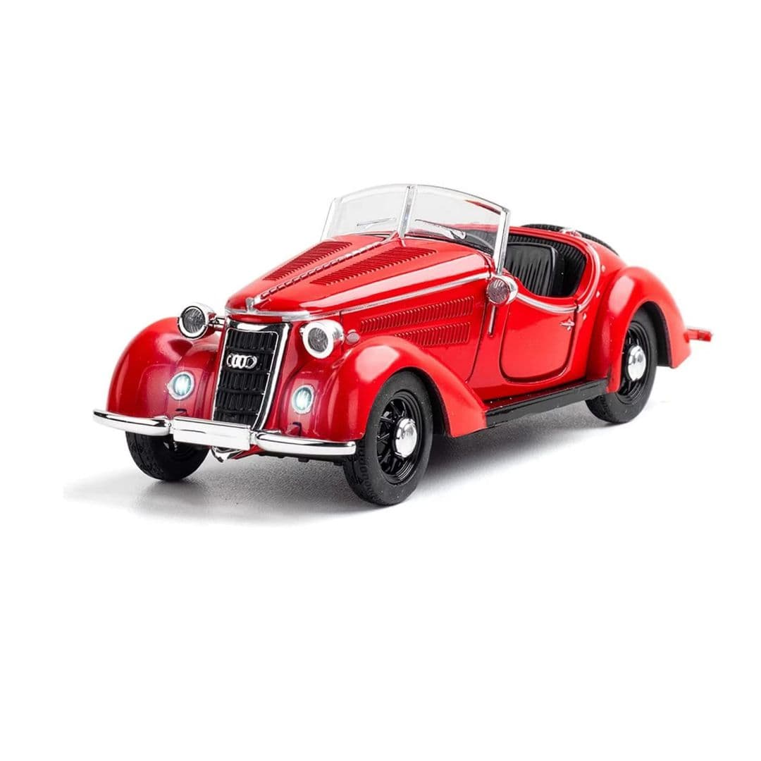 1:32 Audi Wanderer W25K Roadster Diecast Classic Vintage Car – Red Alloy Collectible Model