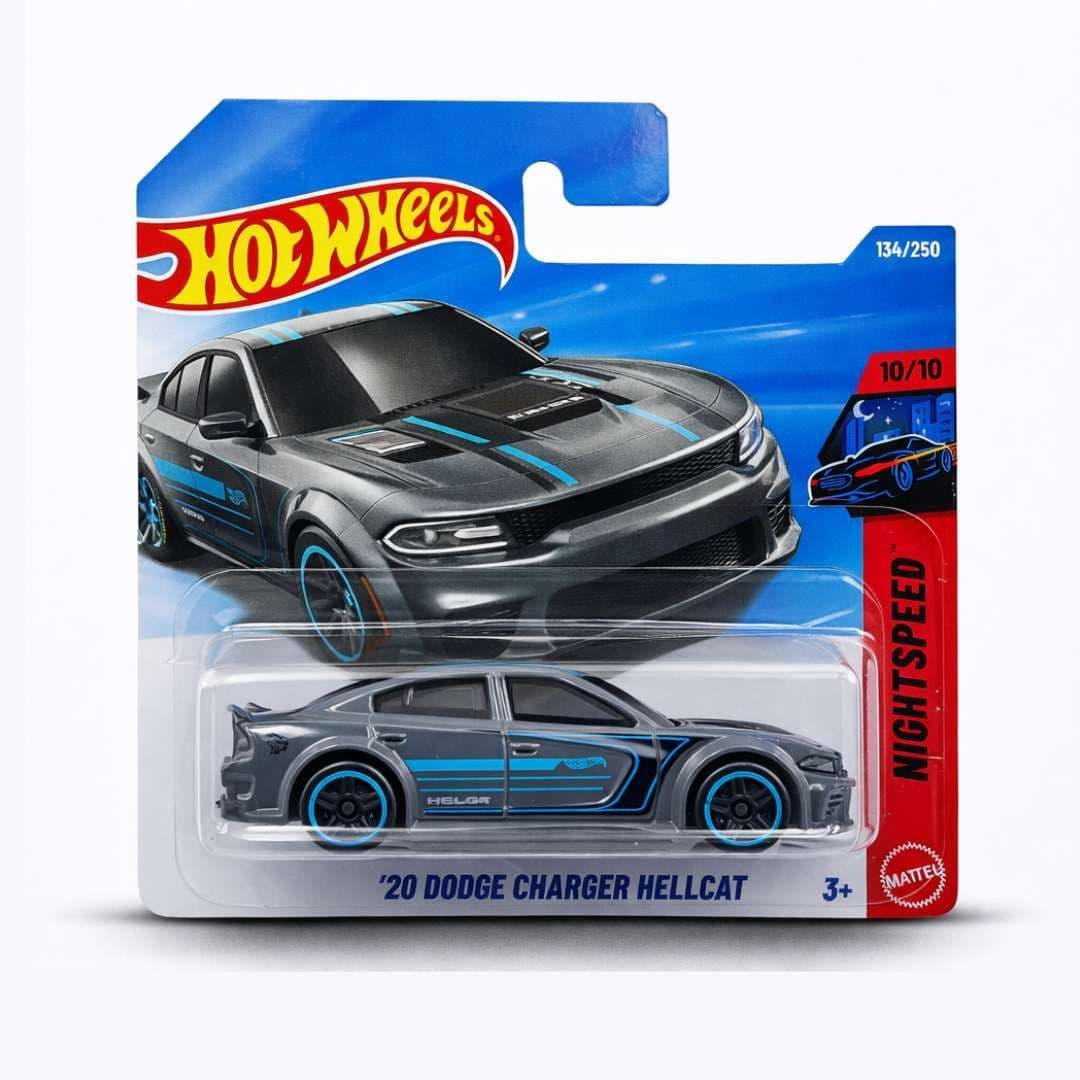 Hot Wheels ’20 Dodge Charger Hellcat – International Short Card (Import) | 1:64 Diecast