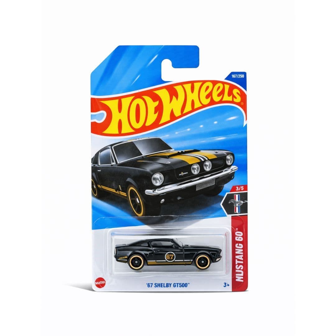 Hot Wheels ’67 Shelby GT500 – 1:64 Scale Diecast Muscle Car (Imported)