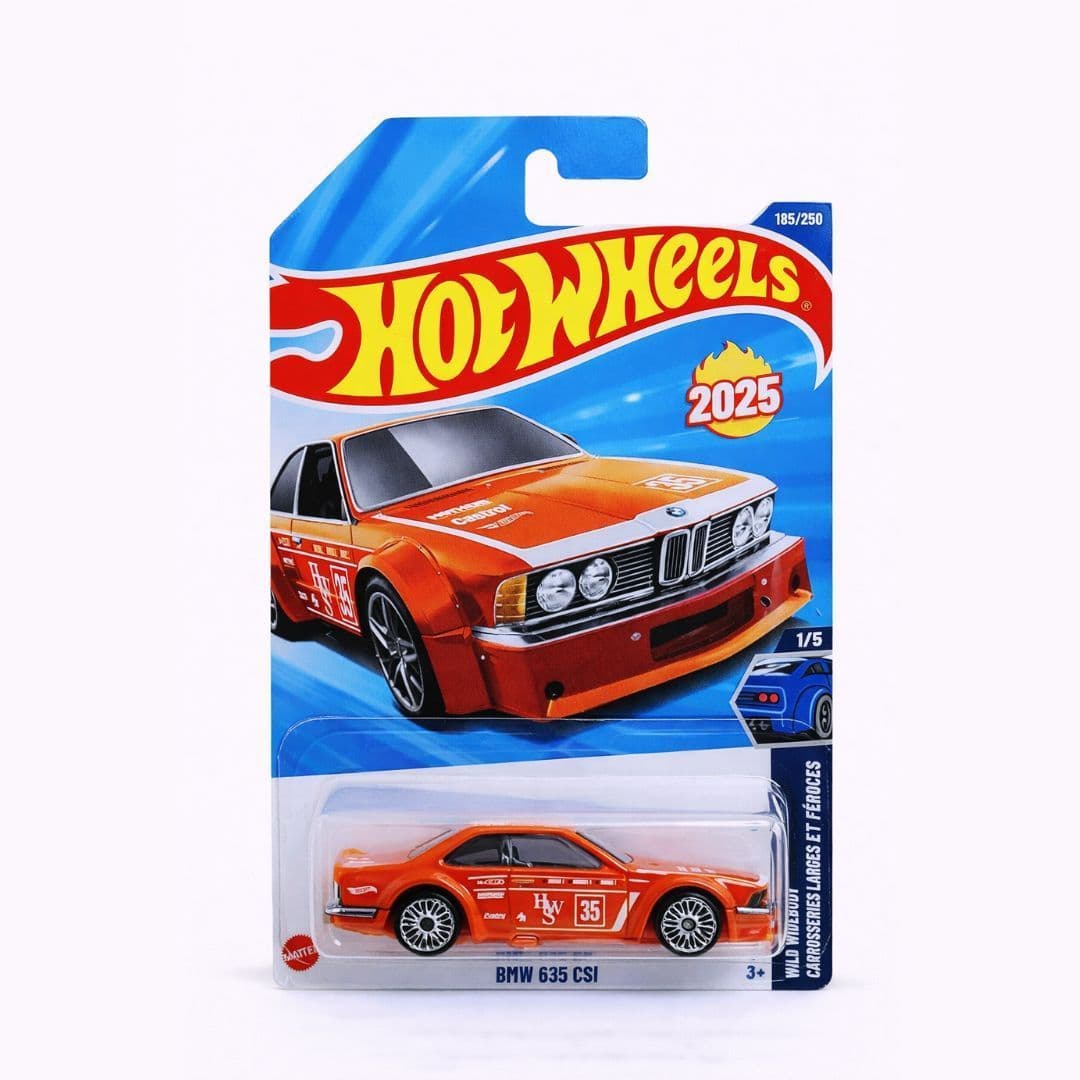 Hot Wheels BMW 635 CSi – Wild Widebody | 1:64 Scale Die-Cast | 2025 Mainline | 185/250