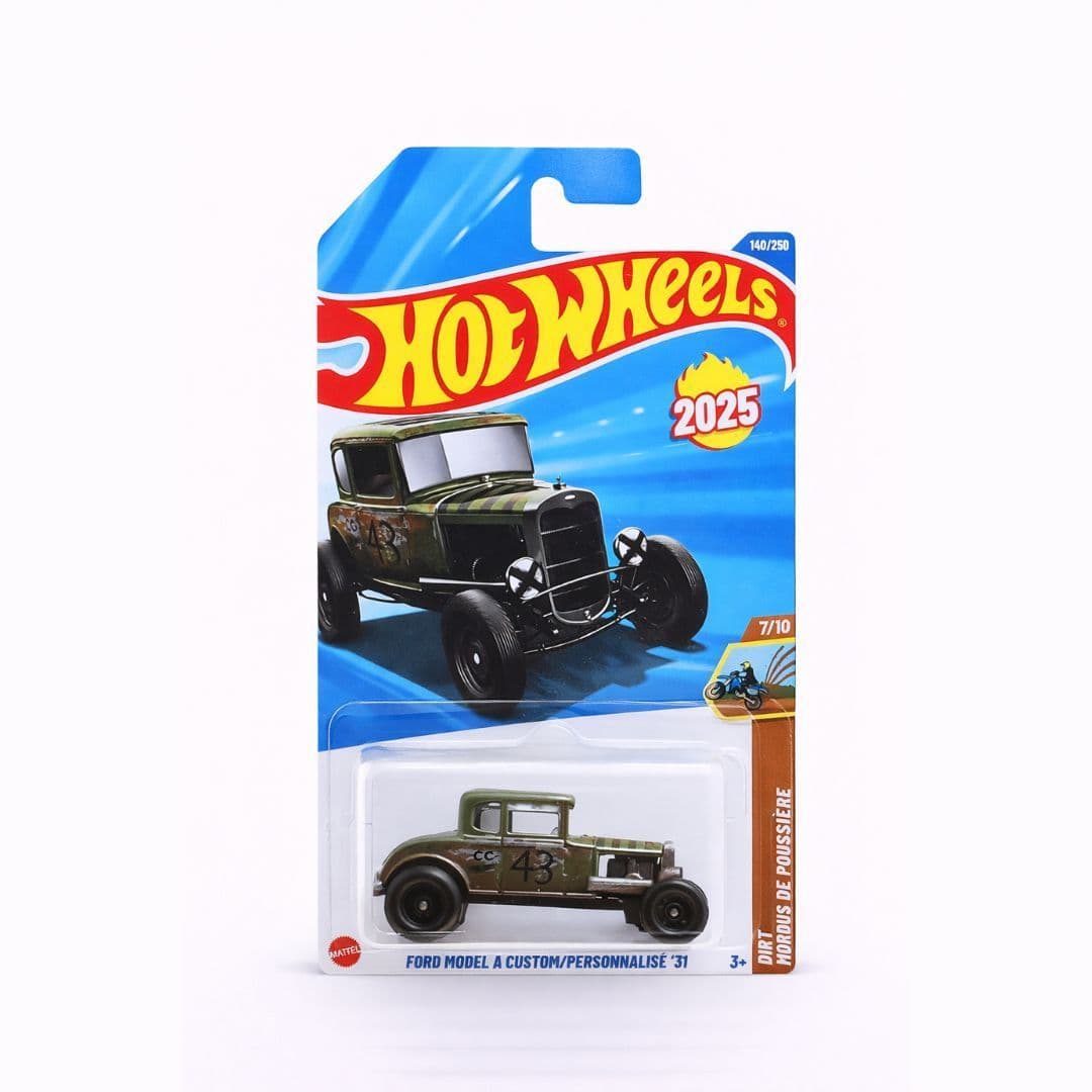 Hot Wheels Ford Model A Custom ’31 – 2025 HW Dirt | 1:64 Scale Diecast (Imported)