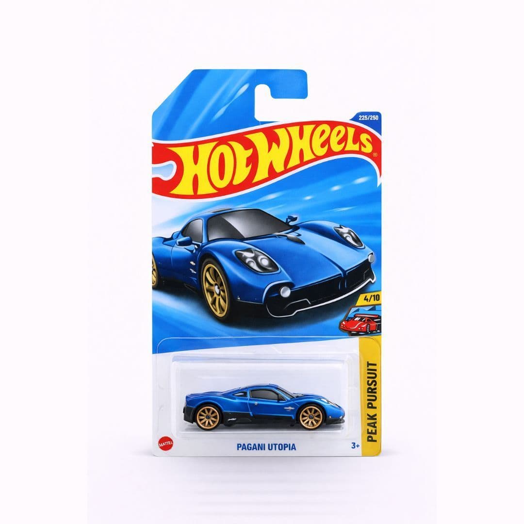 Hot Wheels Pagani Utopia – Peak Pursuit 2025 | 1:64 Scale Hypercar Diecast (Carded)