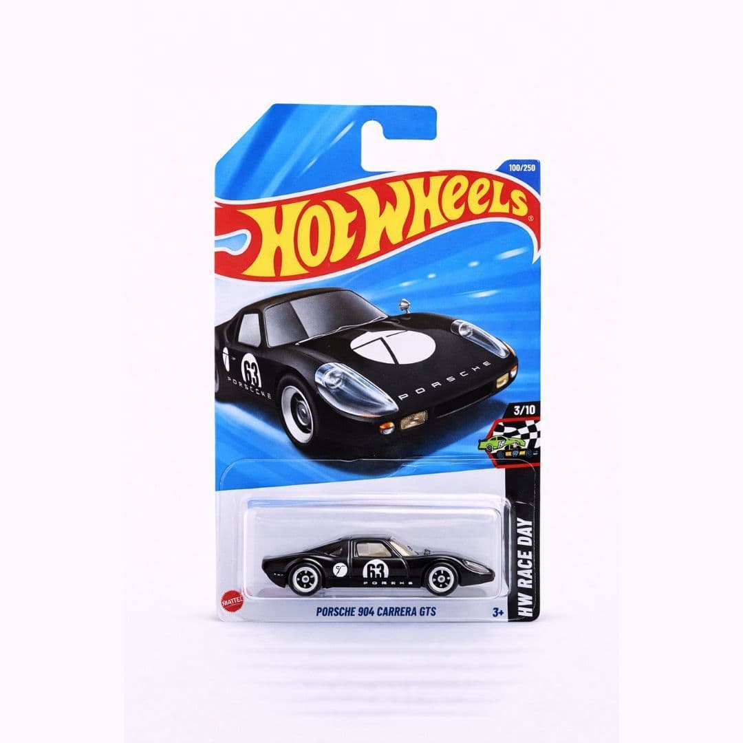 Hot Wheels Porsche 904 Carrera GTS – HW Race Day | 1:64 Scale Diecast (Carded)