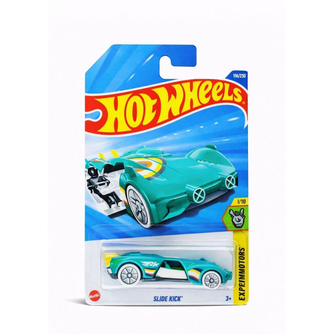 Hot Wheels Slide Kick – 1:64 Scale Die-Cast Drift Car (Imported)