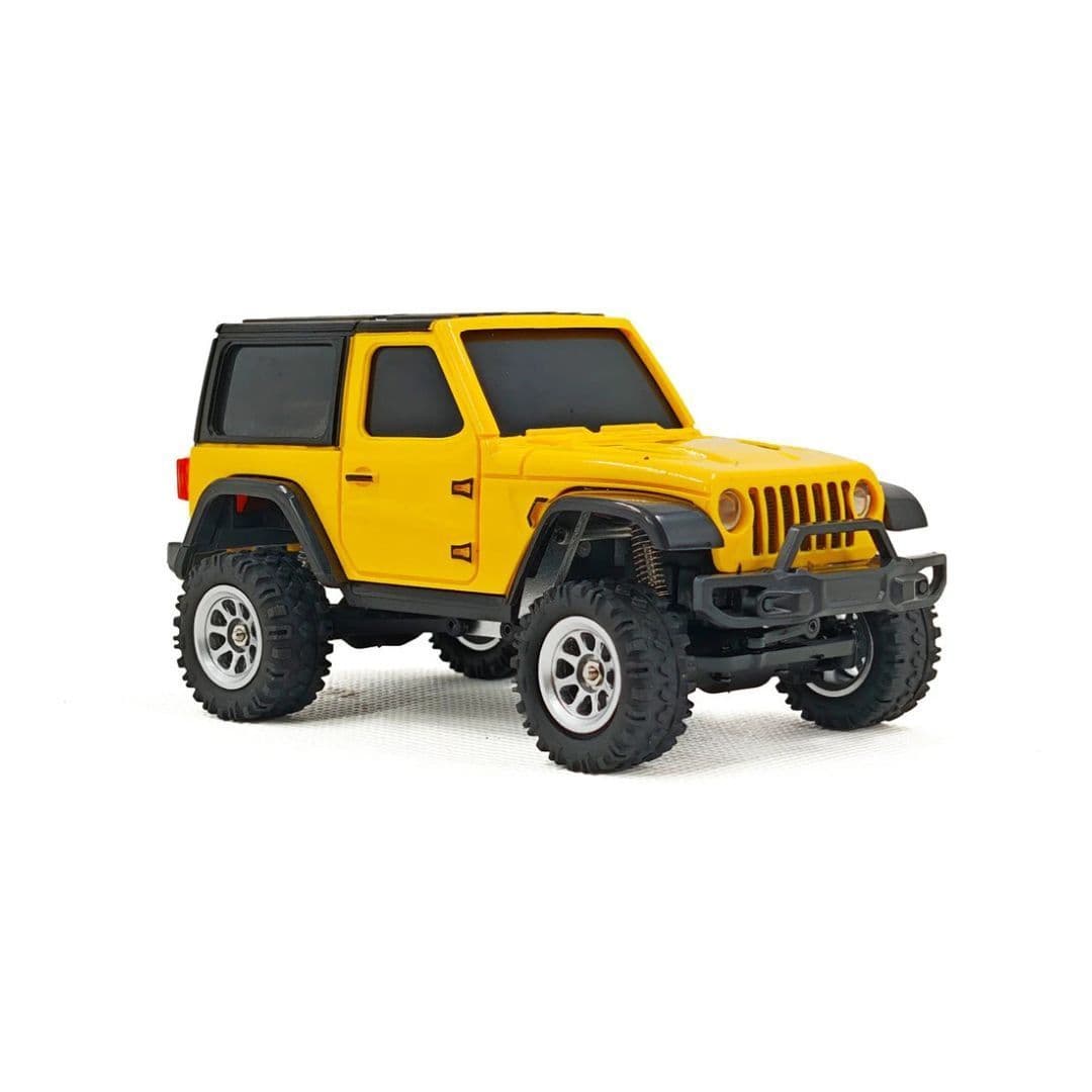 JIABAILE 3601 RTR 1/36 4WD Mini RC Rock Crawler – 2.4GHz Off-Road Climbing Truck with LED Lights (60 Min Playtime)