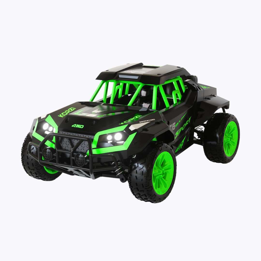 Korzi Apex Drive K-01 1:16 4WD RC Car – 25km/h All-Terrain Drift Machine (BIS Certified)