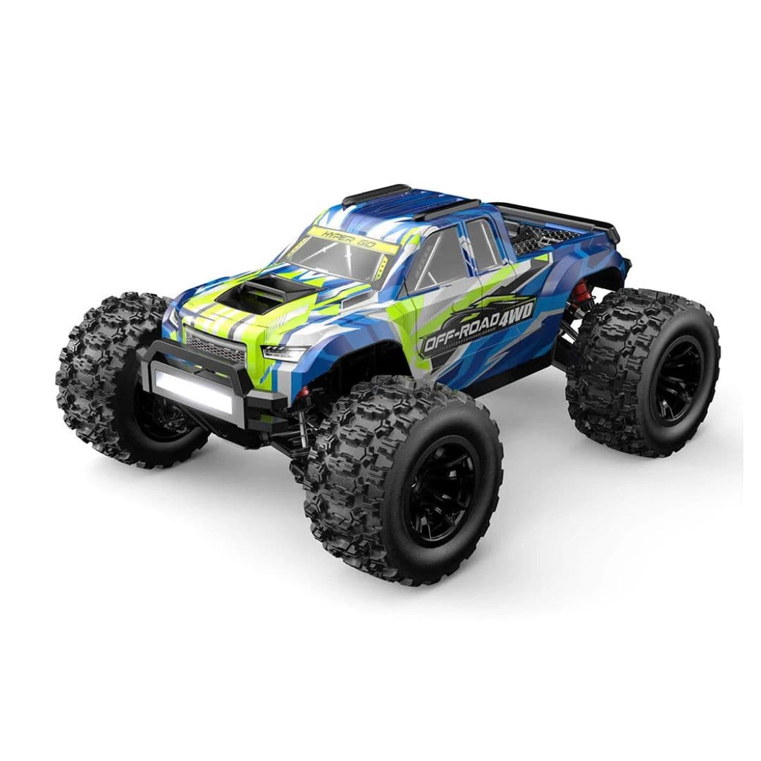 MJX Hyper Go 14208 1/14 Brushless 4WD RC Car – 41–50+ km/h High Speed Off-Road Bigfoot Truck (RTR)