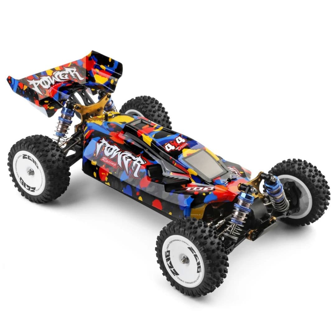 WLTOYS 124007 1:12 Brushless RC Car | 4WD High-Speed Racing Truck | 75km/h Drift Monster (India)