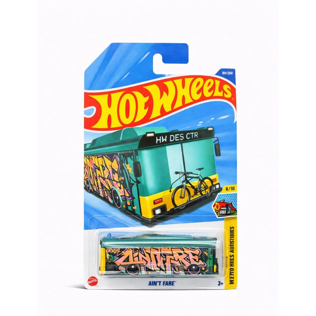 Hot Wheels Ain’t Fare – 1:64 Scale Die-Cast Taxi Fantasy Car (Imported)
