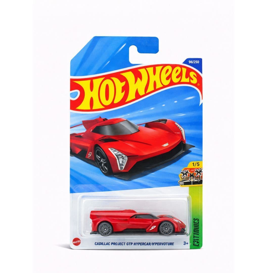 Hot Wheels Cadillac Project GTP Hypercar – 1:64 Scale Die-Cast Race Car (Imported)