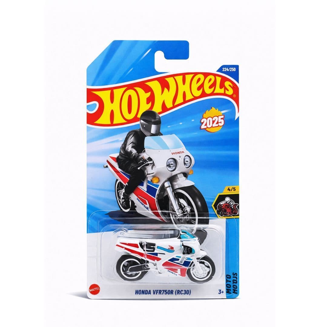 Hot Wheels Honda VFR750R (RC30) – 1:64 Scale Die-Cast Motorcycle (Imported)
