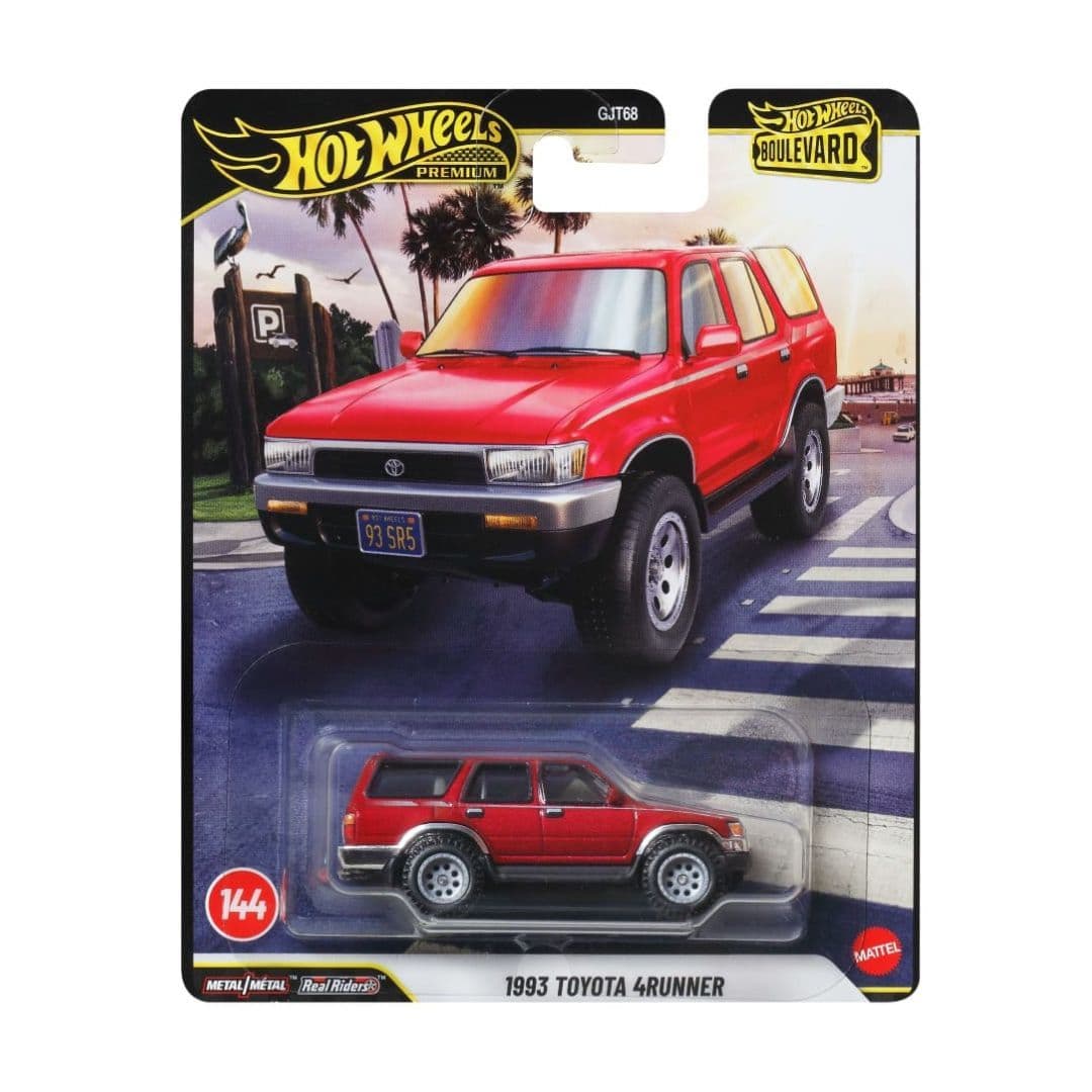 Hot Wheels Boulevard 1993 Toyota 4Runner – Premium 1:64 Die-Cast (Real Riders, GJT68-A)