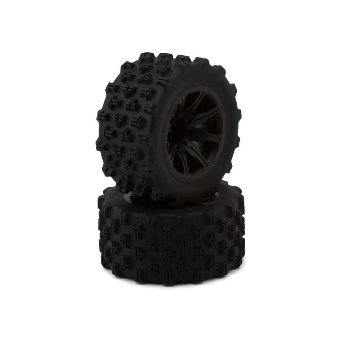 MJX Hyper Go 14300D2 Off-Road Tires Set for 14209 & 14210 – Original 1/14 RC Car Wheels