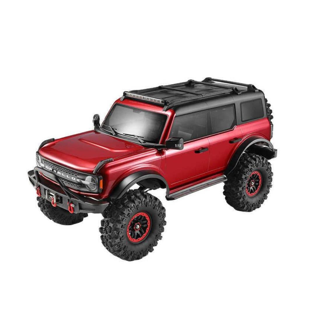 WLtoys 104020 Ford Bronco 1/10 4WD RC Rock Crawler Off-Road Climbing Car – Red Color | India Edition
