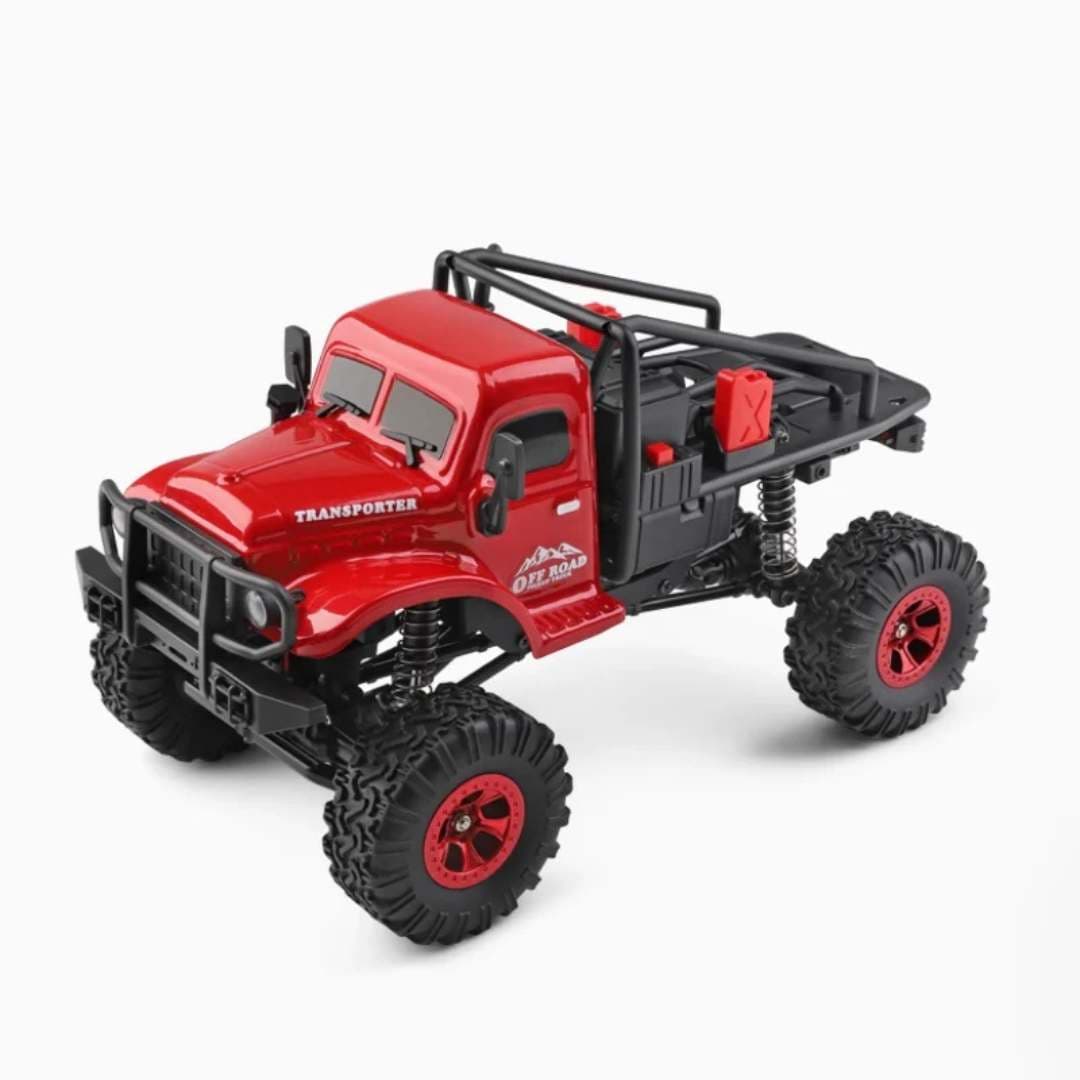 WLtoys 184020 1:18 4WD RC Rock Crawler Truck with LED Lights – 2.4GHz Off-Road Mini Climber