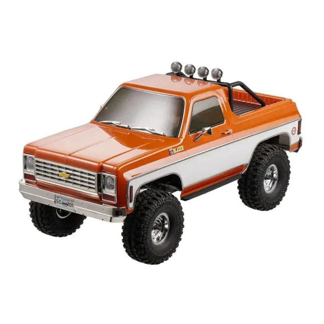 FMS FCX10 Chevrolet K5 Blazer RS 1:10 RC Crawler – Licensed 4WD Scale Truck (Orange) | India