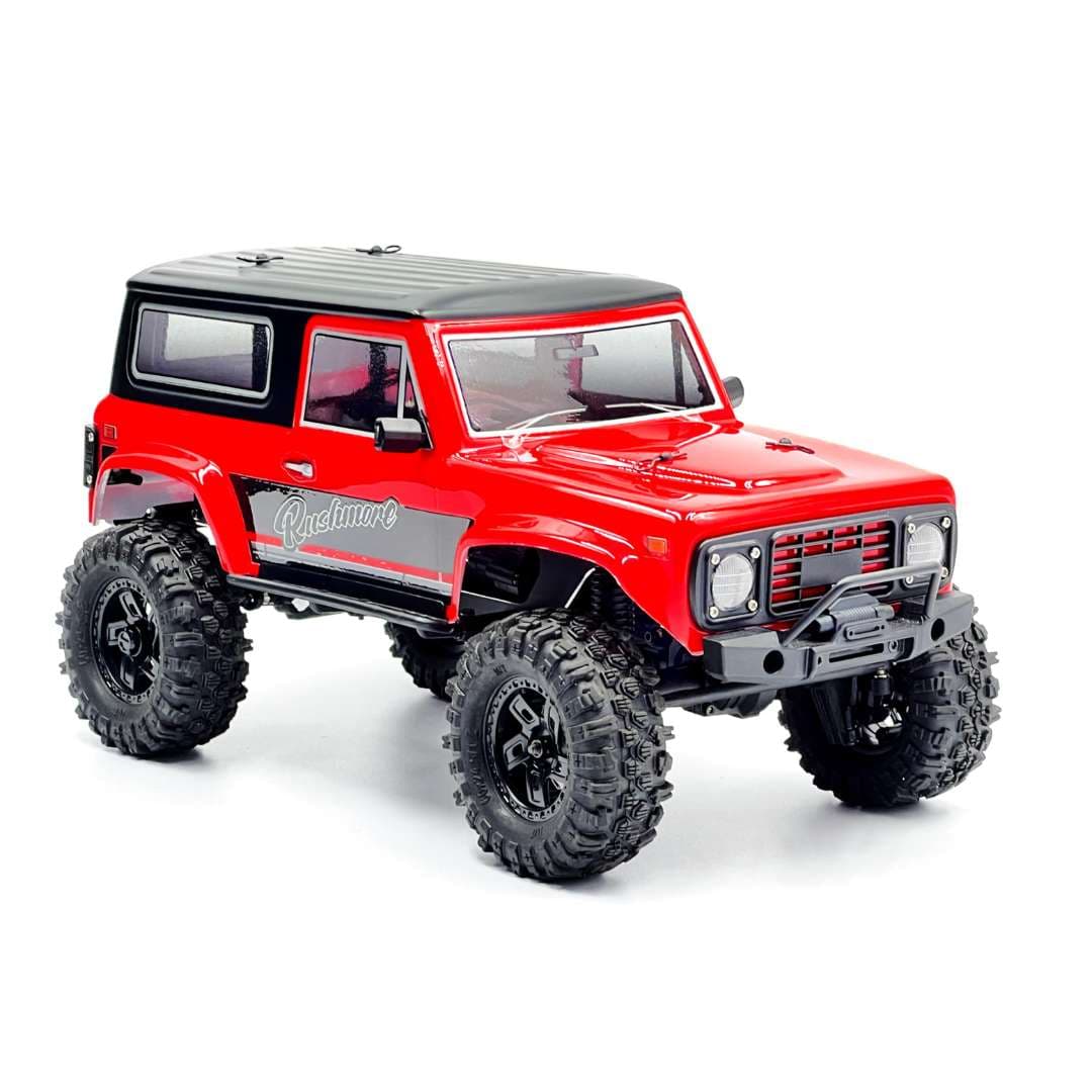 Hobby Plus CR18P V3 Rushmore 1:18 Brushless 4WD RC Crawler (Red) | India