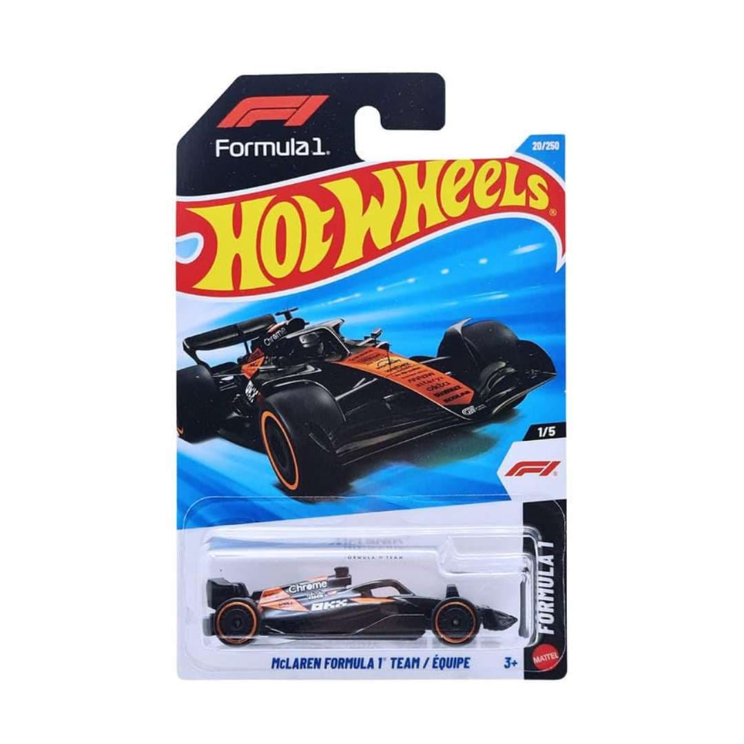 Hot Wheels McLaren Formula 1 Team 20/250 1:64 Diecast C Case Mainline Imported
