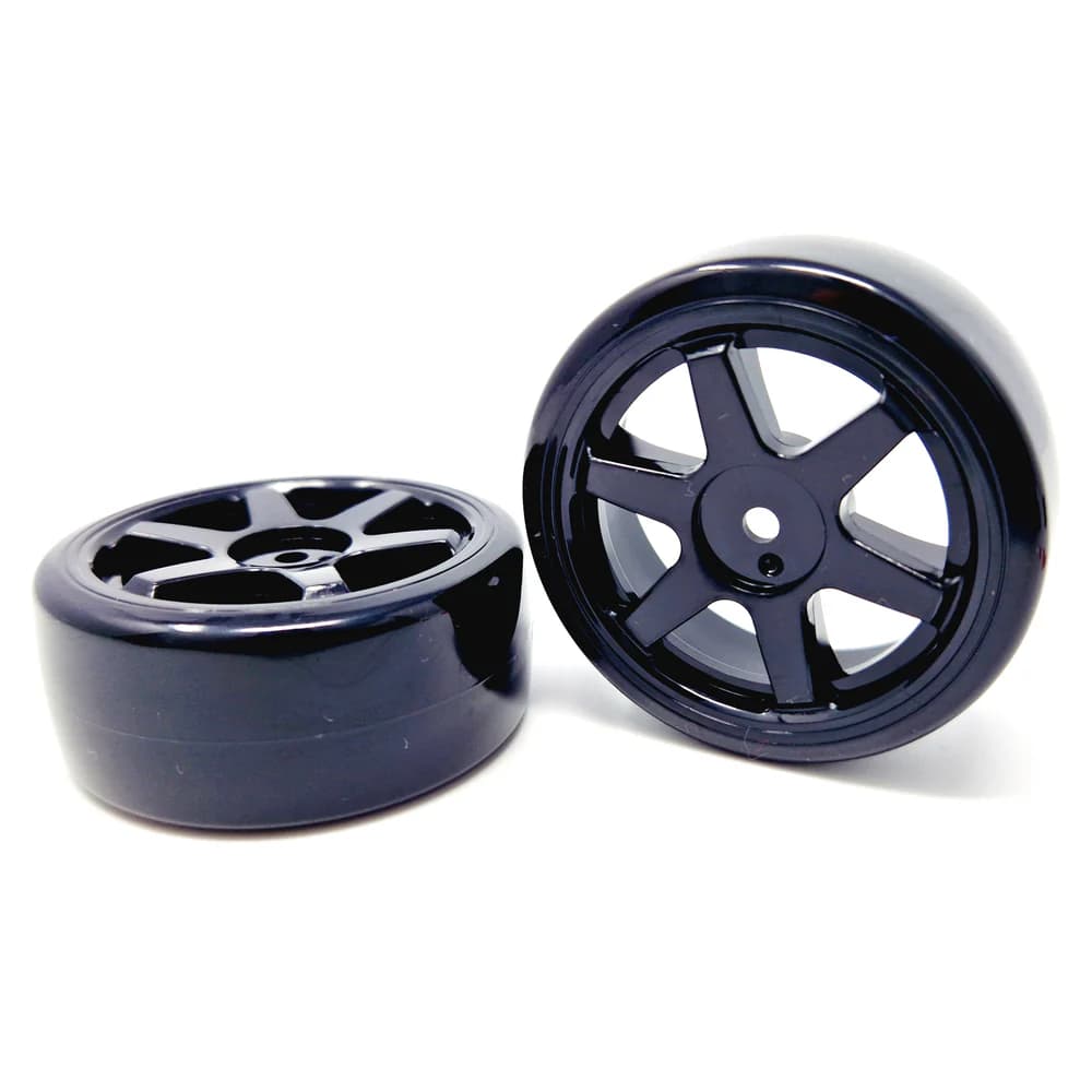 MJX 1415C Pre-Glued Drift Wheels (2 Pack) for 14301 & 14302 RC Cars