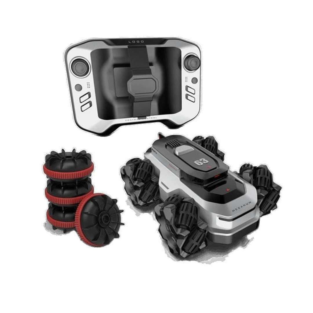 Mini Amphibious Stunt RC Car 2.4GHz | Water & Land 360° Flip Remote Control Car | India