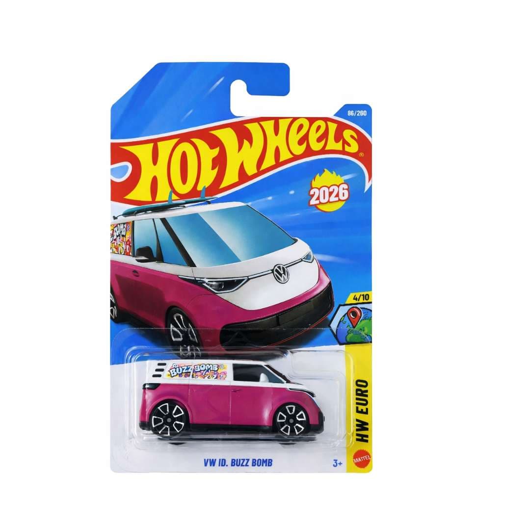 Hot Wheels VW ID. Buzz Bomb 2026 1:64 Die-Cast Car 86/250 9CNDDG