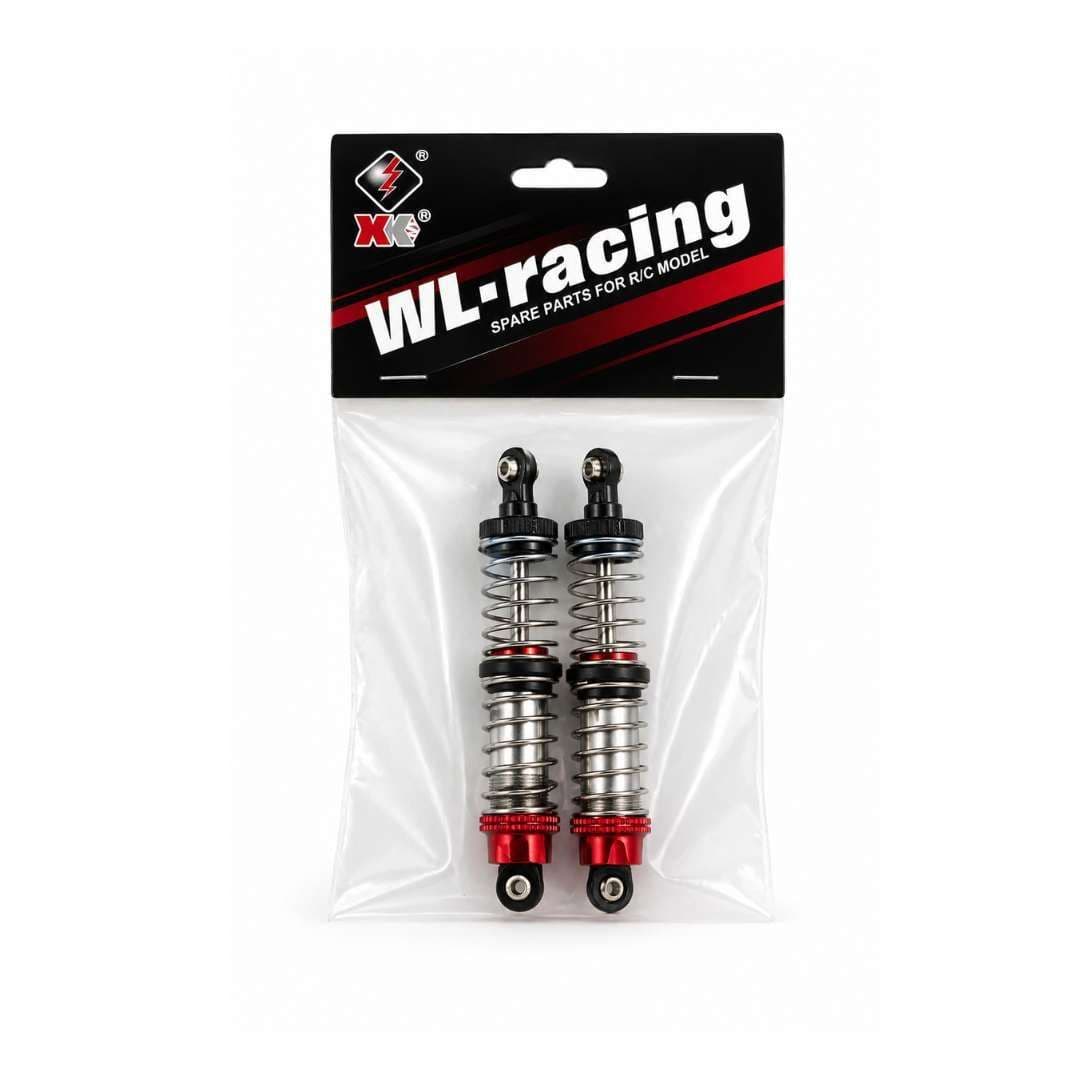 WLtoys Oil-Filled Metal Shock Absorber Set for RC Crawler – Upgrade Suspension for 104020 / 104010 / 104006 / 104026 | India