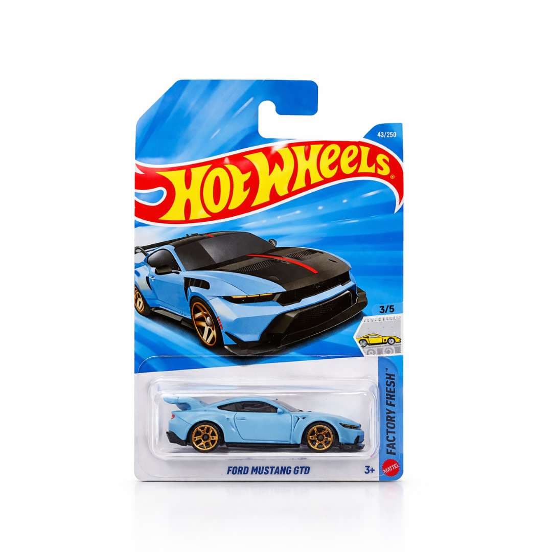 Hot Wheels Ford Mustang GTD 2026 Mainline 1:64 Scale Die-Cast Car (9CNCCK)