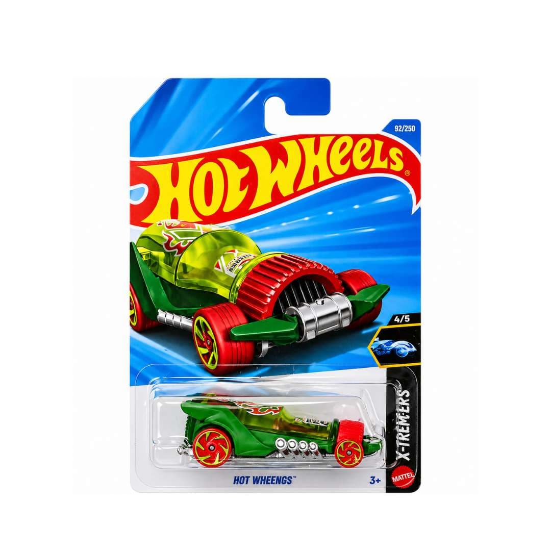 Hot Wheels Hot Wheengs X-Raycers 92/250 Die-Cast Car (Green) | 1:64 Scale | India