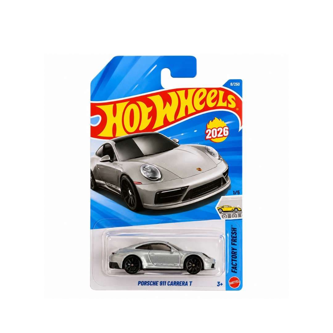 Hot Wheels Porsche 911 Carrera T 2026 Factory Fresh 1:64 Die-Cast Car | India