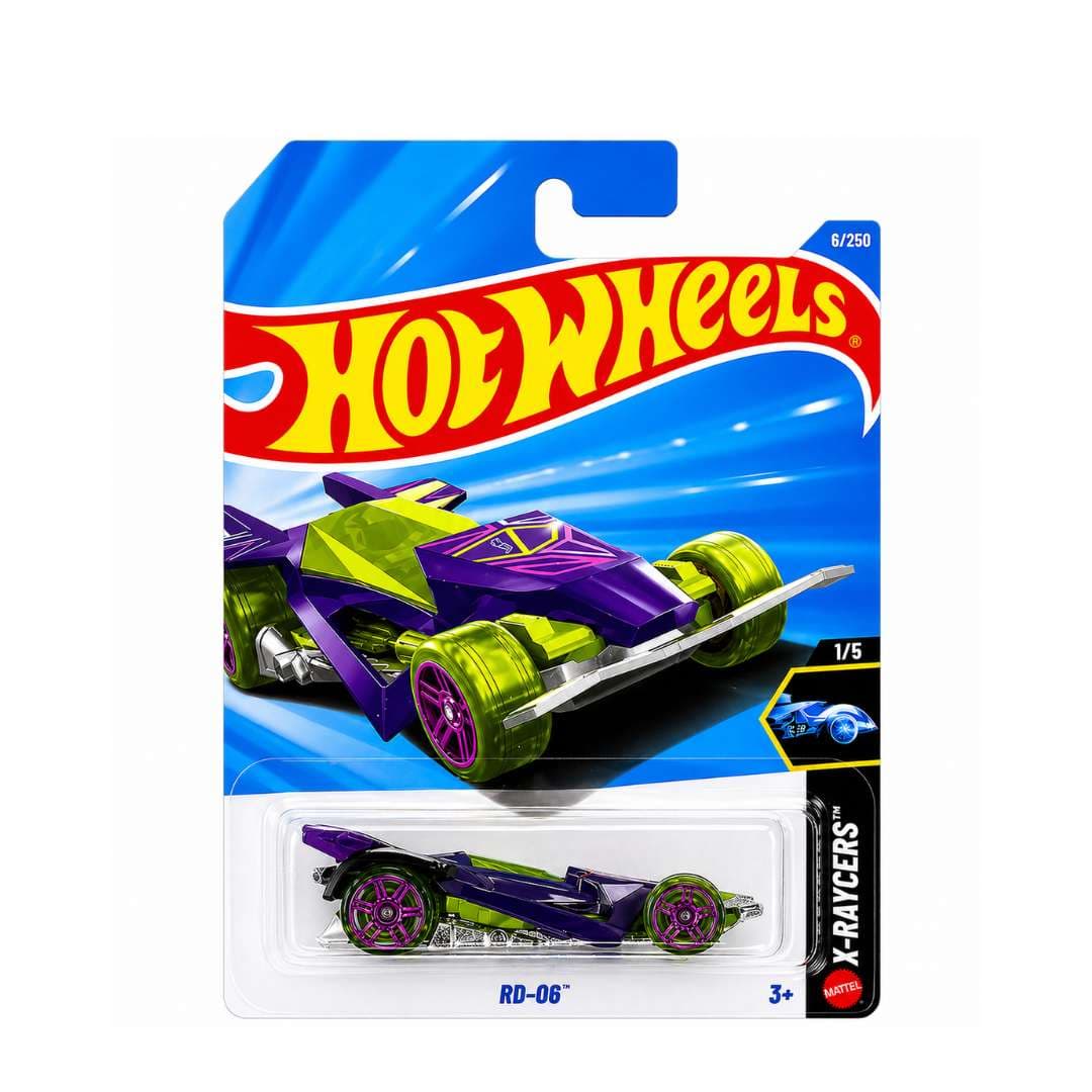 Hot Wheels RD-06 X-Raycers 6/250 | 1:64 Scale Die-Cast Car | India