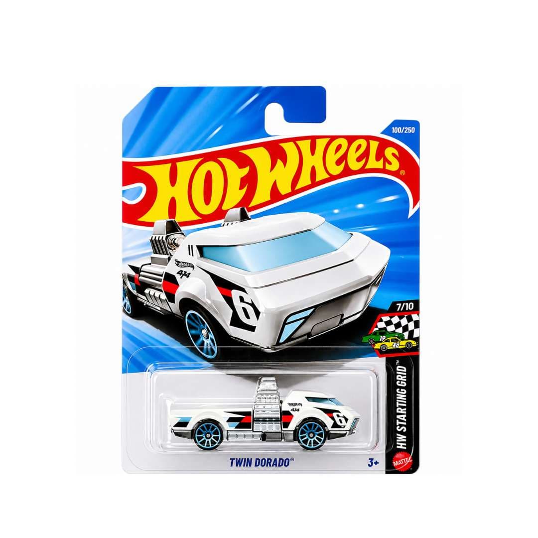 Hot Wheels Twin Dorado 2026 HW Starting Grid 7/10 1:64 Die-Cast Car 100/250