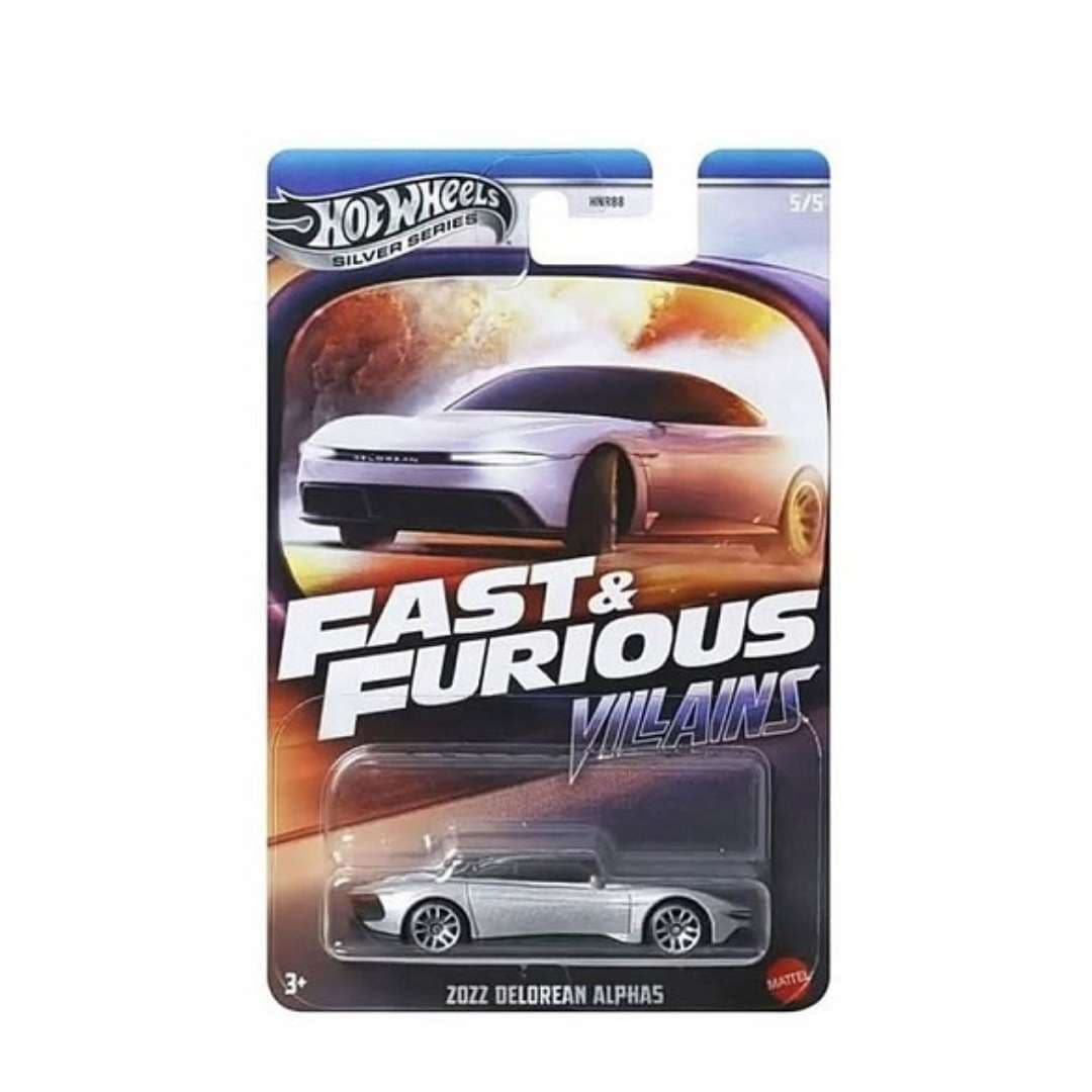 Hot Wheels 2022 DeLorean Alpha5 Fast & Furious Villains | 1:64 Die-Cast Car | India