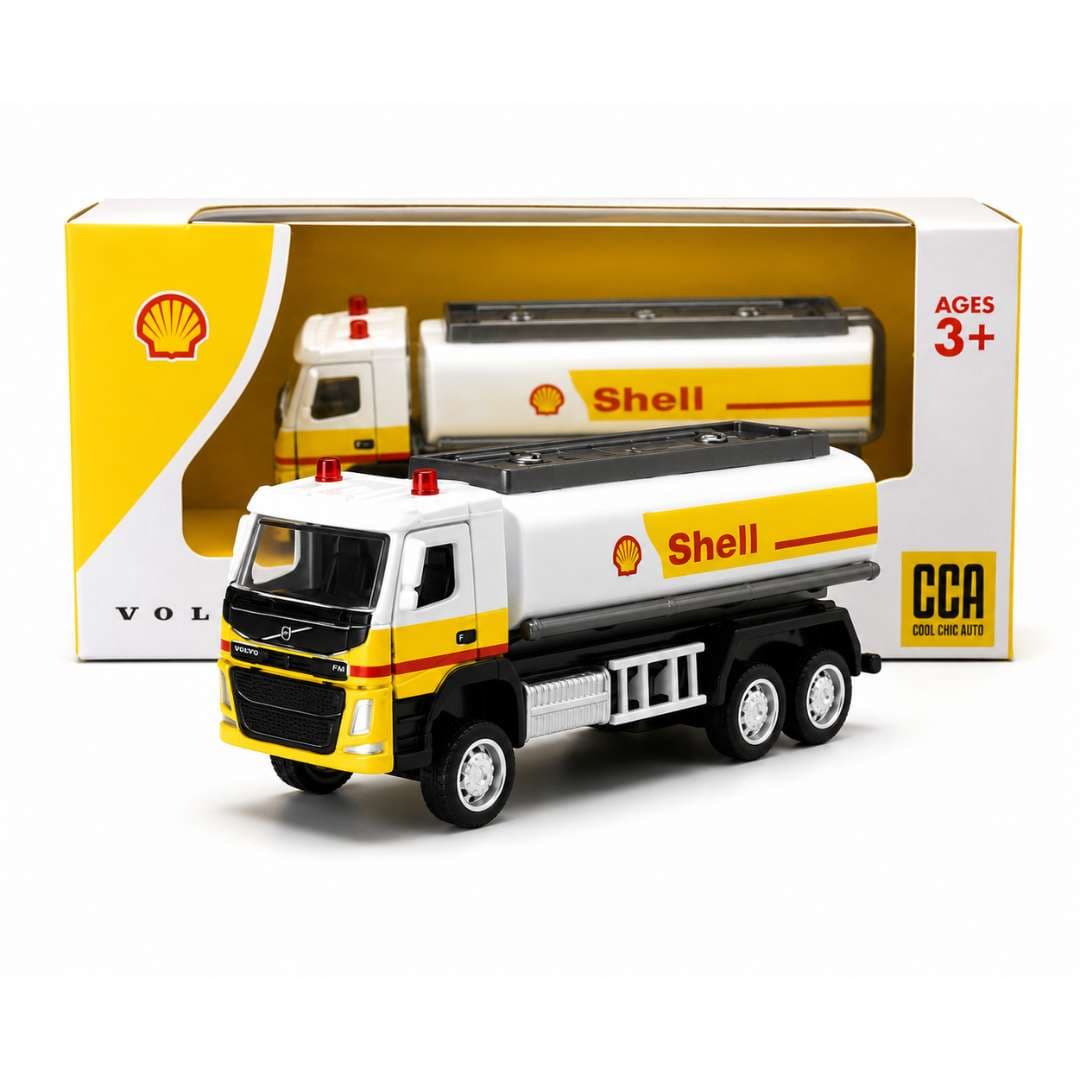 CCA 1:72 Volvo Shell Oil Tanker Truck Diecast Model | India