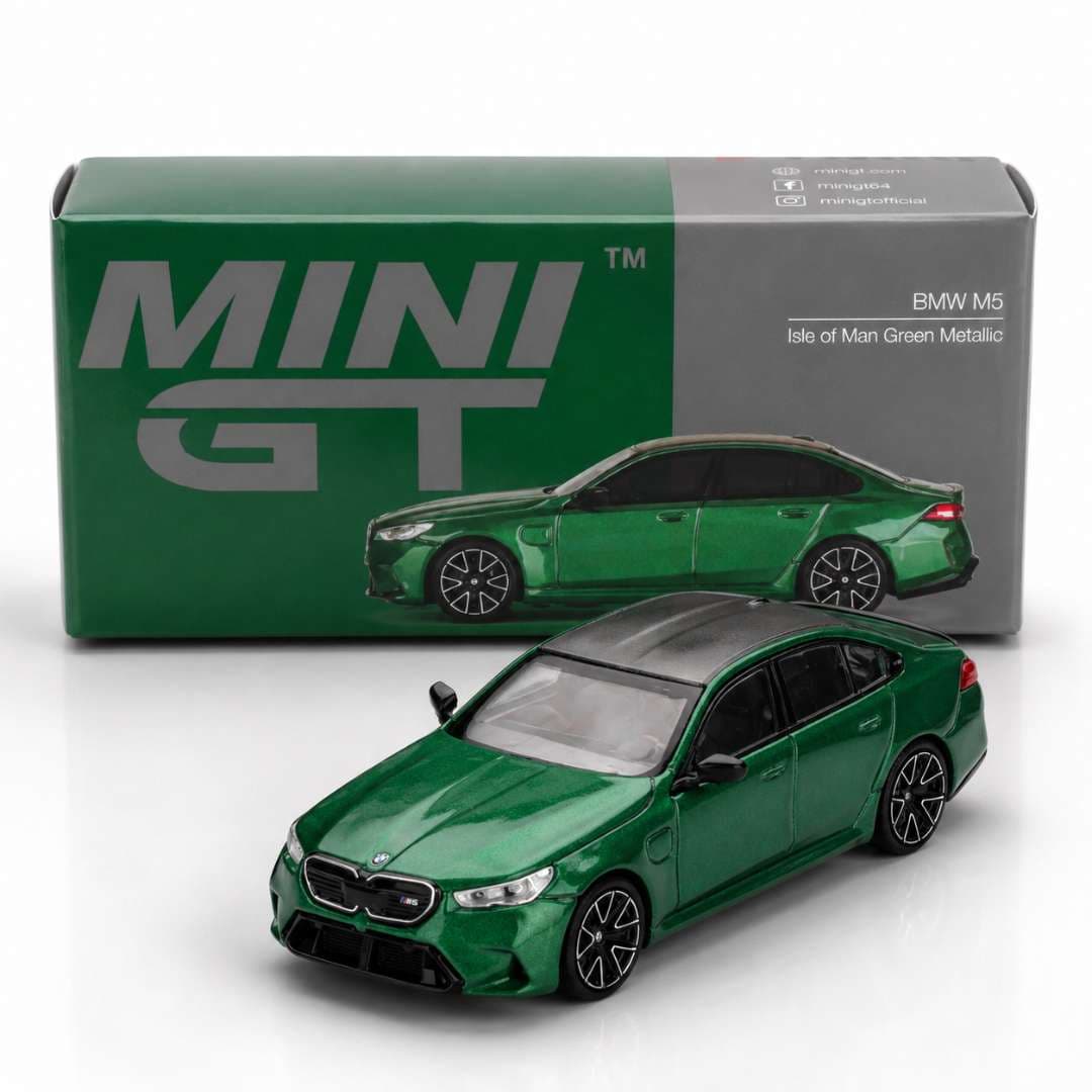 Mini GT BMW M5 Isle of Man Green Metallic 1:64 Diecast Model Car | India