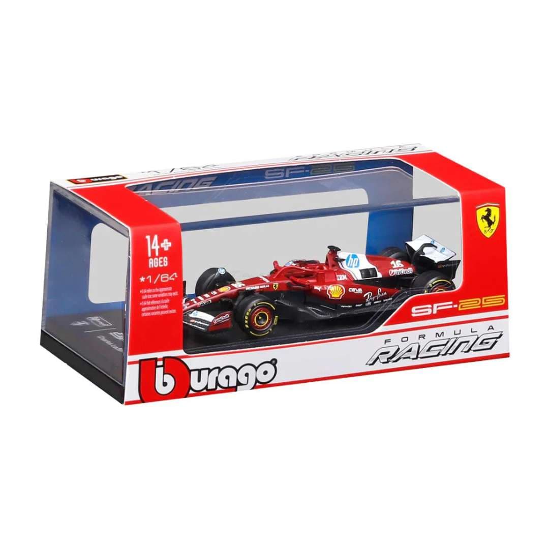 Bburago Ferrari SF-25 Formula Racing 1:64 Formula 1 Diecast Model Car | Ferrari F1 | India