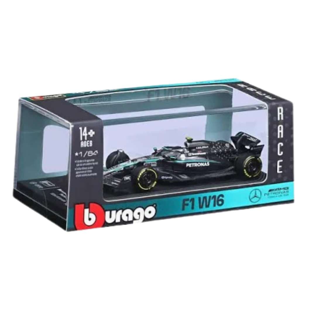 Bburago Mercedes-AMG PETRONAS F1 W16 Formula 1 1:64 Diecast Model Car | Mercedes F1 | India