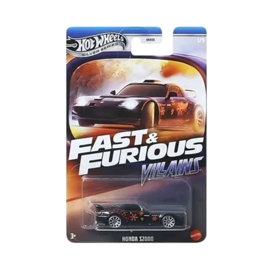 Hot Wheels Honda S2000 Fast & Furious Villains Silver Series | 1:64 Die-Cast Car | India